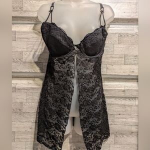 Rampage Black Lace Chemise